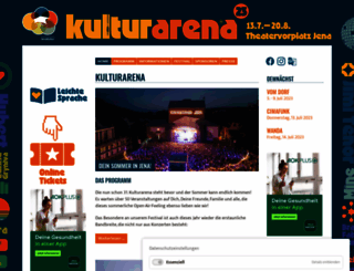 kulturarena.de screenshot