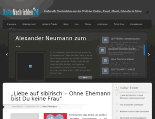 kulturnachrichten24.de screenshot