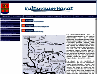kulturraum-banat.de screenshot