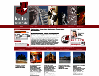 kulturreisen.de screenshot