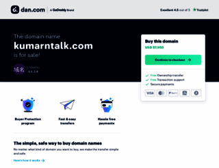 kumarntalk.com screenshot