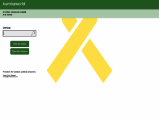 kumbaworld.com screenshot
