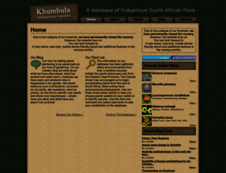 kumbulanursery.co.za screenshot