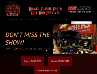 kumeuhotrodfestival.co.nz screenshot