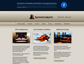 kummelgrund.fi screenshot