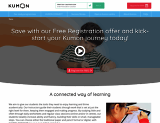 kumon.co.uk screenshot