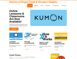 kumonheights.com screenshot