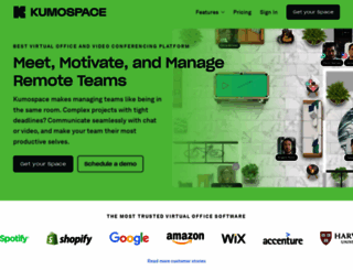 kumospace.com screenshot