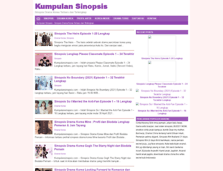 kumpulansinopsis.com screenshot