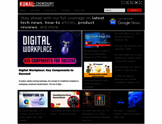 kunal-chowdhury.com screenshot