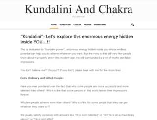 kundalini-and-chakra.com screenshot