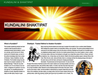 kundalini-shaktipat.com screenshot