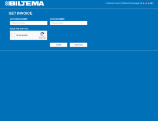 kunde.biltema.com screenshot