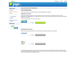 kundencenter.yopi.de screenshot