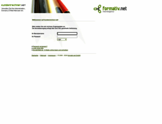 kundenrechner.net screenshot