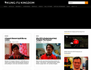 kungfukingdom.com screenshot