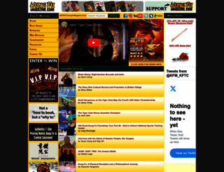 kungfumagazine.com screenshot