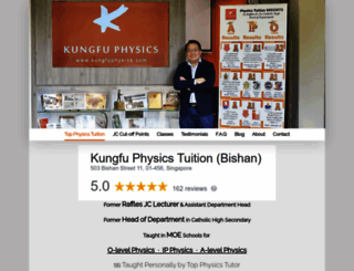 kungfuphysics.com screenshot