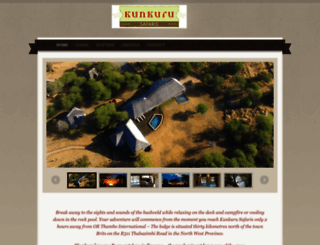 kunkurusafaris.com screenshot