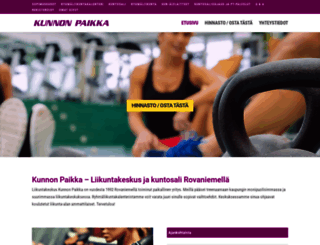 kunnon-paikka.com screenshot