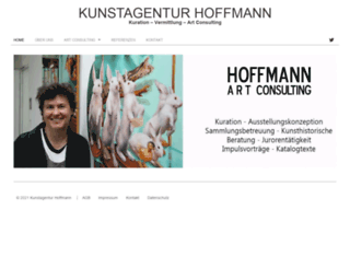 kunstagentur-hoffmann.de screenshot