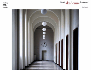 kunstakademie-duesseldorf.de screenshot