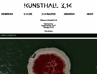 kunsthall314.art screenshot