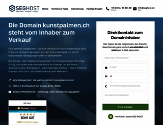 kunstpalmen.ch screenshot