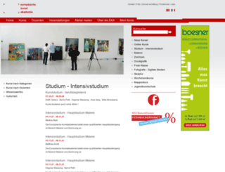 kunststudium.com screenshot