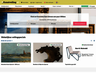 kunstveiling.nl screenshot