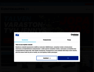 kuntokauppa.fi screenshot