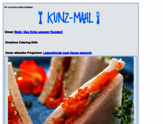kunz-mahl.de screenshot