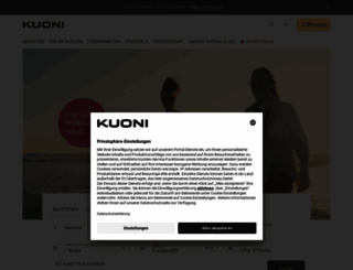 kuoni.ch screenshot