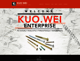 kuoweico.com.tw screenshot