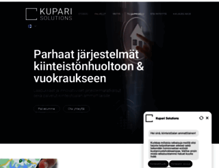 kuparisolutions.fi screenshot