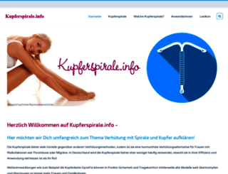 kupferspirale.info screenshot