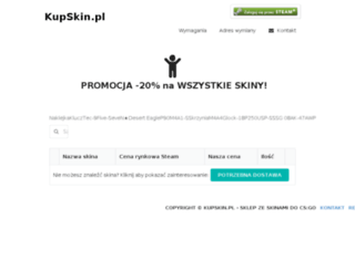 kupskin.pl screenshot