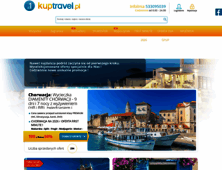 kuptravel.pl screenshot