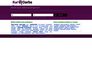 kurdarbs.lv screenshot