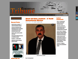 kurdistantribune.com screenshot