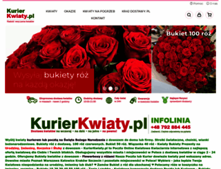 kurierkwiaty.pl screenshot