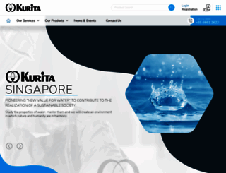 kurita.com.sg screenshot