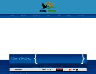 kurjaresort.com screenshot