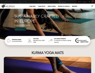 kurma-yoga.com screenshot