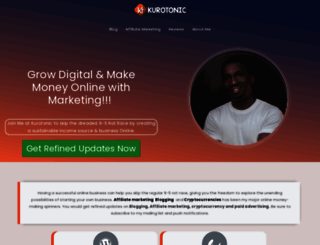 kurotonic.com screenshot