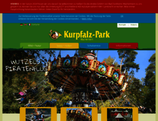 kurpfalz-park.de screenshot