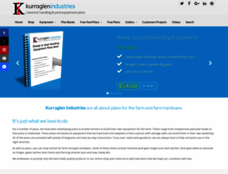 kurraglenindustries.com.au screenshot