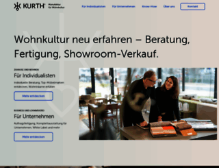 kurth-manufaktur.eu screenshot