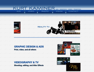 kurtkaminer.com screenshot