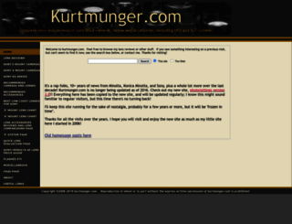 kurtmunger.com screenshot